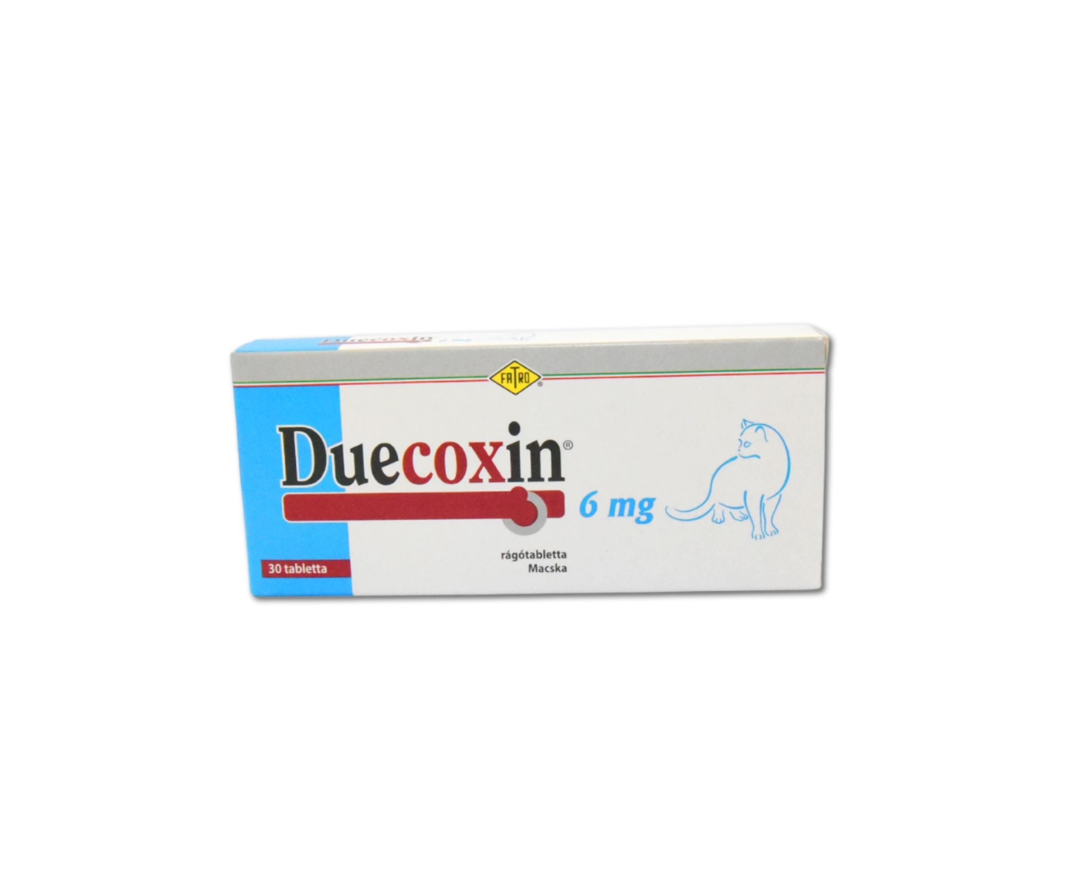Duecoxin 6 mg rágótabletta macskák részére
